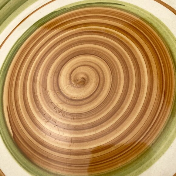 Pier 1 Imports Valencia Dinner Plate 10.5 in, set of three, hand painted - Picture 7 of 7